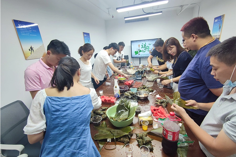 Our company organized Dragon Boat Festival Zongzi Making Activity (2023-6-22)